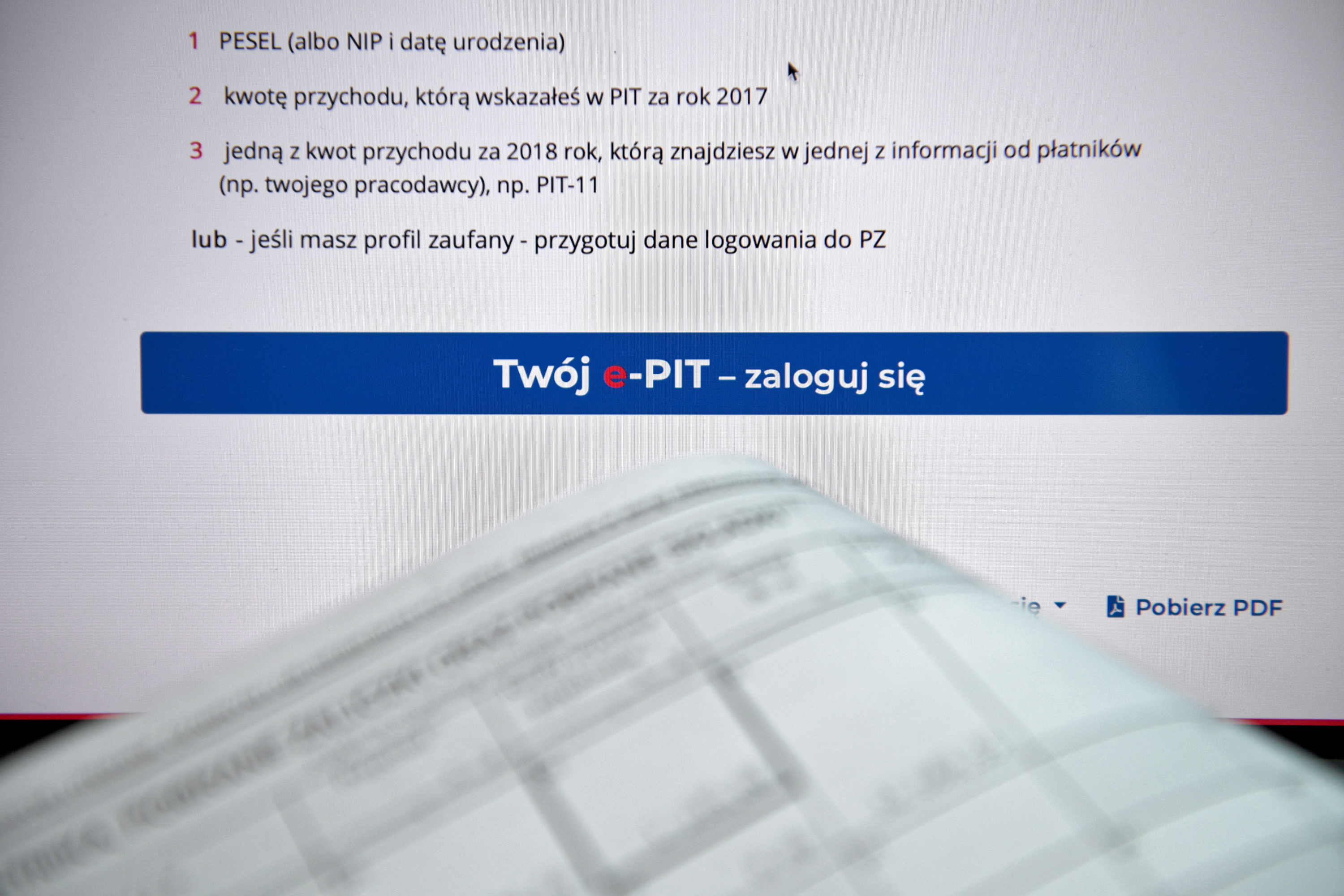 MF: rekord PIT-ów złożonych przez internet - ok. 16 mln w ...